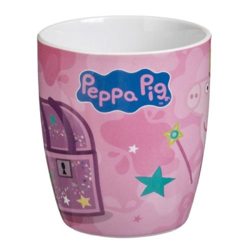 Mini Porcelán Bögre - Peppa Malac, Rózsaszín, 220ml