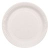 ECO Fehér Papírtányér 23cm - 10db