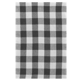 Fehér konyhai konyharuha szürke kockás mintával 60x40cm