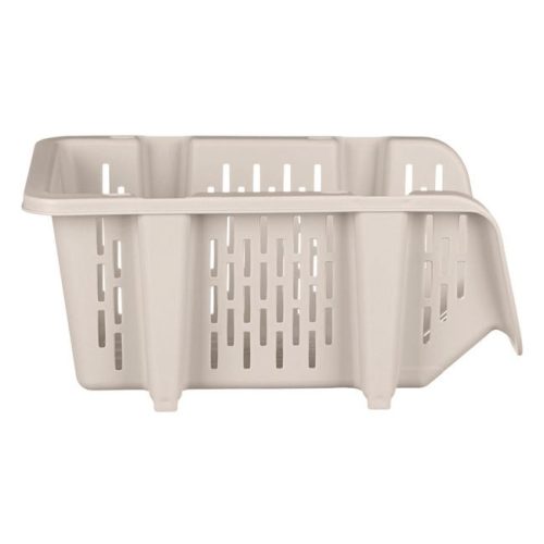 Egymásba rakható bézs tárolókosár, 30,7x20x13,4 cm