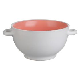 Fehér-Korall Kerámia Leveses Tálka 700ml