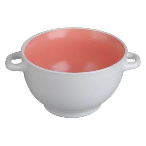 Fehér-Korall Kerámia Leveses Tálka 700ml