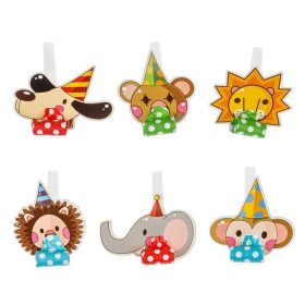 Parti fúvóka különböző állatfigurákkal - 6 db