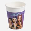 Lila K-POP Demon Hunters Papírpohár Szett - 200ml, 6 db