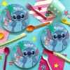 Stitch partitányér papírból, Ø19.5cm - 6db
