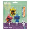 Stitch szülinapi gyertyaszett - 9 darabos (3 figura + 6 szál gyertya)