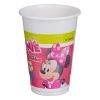 Minnie Mouse műanyag parti pohár, 200 ml - 6 db