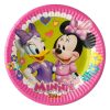 Minnie Mouse papírtányér szett - 20 cm, 6 db