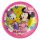 Minnie Mouse papírtányér szett - 20 cm, 6 db