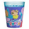 Peppa's Party kék műanyag parti pohár - 250ml