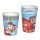 Paw Patrol papírpohár parti szett, kék-piros mintás, 240ml - 6db