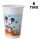 Mickey Mouse műanyag partidoboz 200ml - 6db