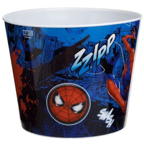 Spiderman uzsonnás pohár és snack tartó - Kék-piros, 2.4L