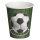 Foci Mintás Papírpohár Szett - 240ml, 12 db