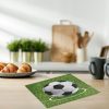 2 rétegű Zöld Szalvéta Futballpálya Mintával 33x33cm - 20db