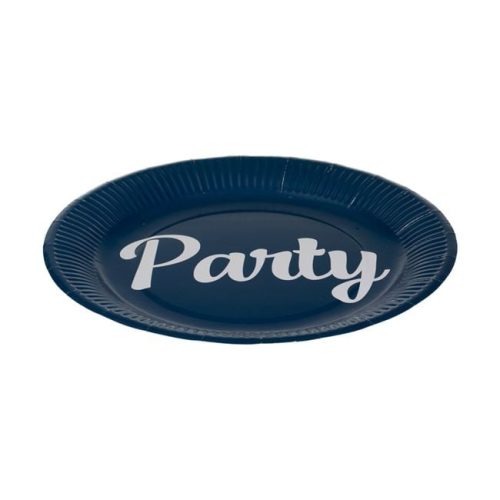 Papírtányér Szett 5 Különböző Színben "Party" Ø18 cm - 50 db