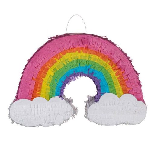 Szivárvány Formájú Party Piñata – 45x10x33 cm