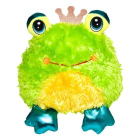 Puha király béka plüss 30 cm