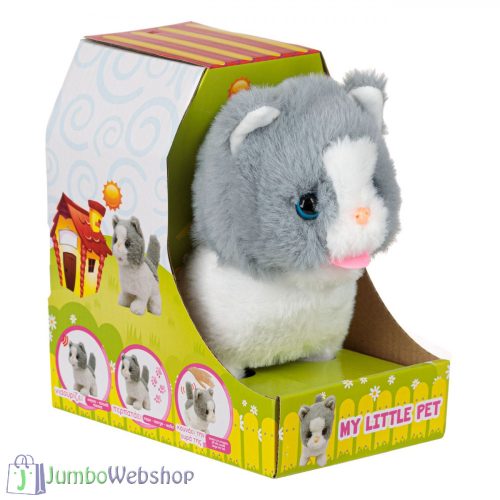 Interaktív sétáló, nyávogó cica