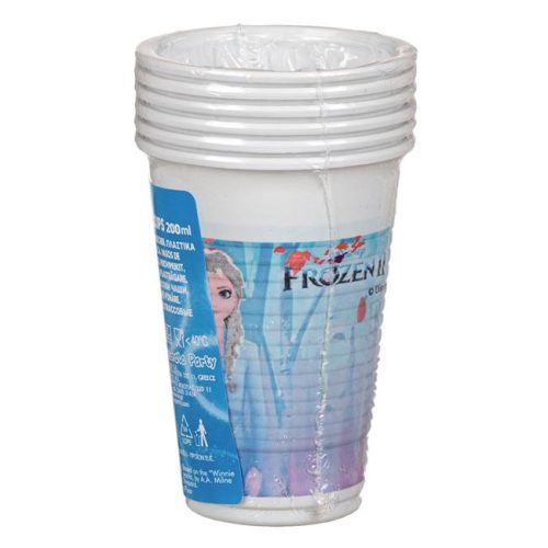 Jégvarázs 2. műanyag parti pohár szett, 200ml - 6db