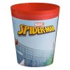 Újrahasználható piros Spiderman műanyag poharak 250 ml - 4 darab