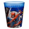 Újrahasználható kék Spiderman party pohár 250 ml