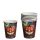 Halloween tök mintás papírpoharak 240 ml - 6 darab