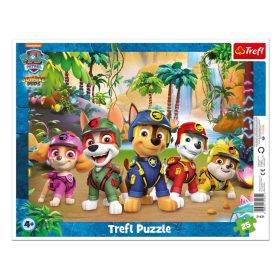 Paw Patrol Dzsungel Kaland Puzzle (25 db-os) - Trefl