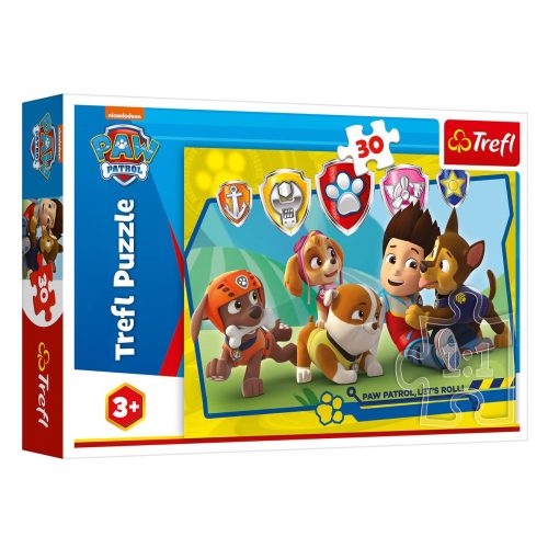 Mancs Őrjárat Szimbólumok és Chase Puzzle (30 db-os) - Trefl