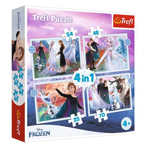 Jégvarázs 2: 4 az 1-ben puzzle készlet - Trefl
