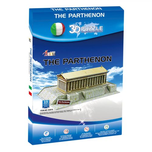 3D Parthenón puzzle 25 db