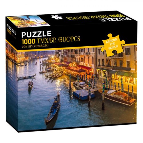 Éjszakai puzzle 1000 db - Velence