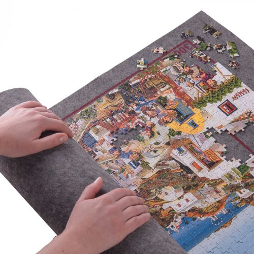Görgethető puzzle alátét 1500 db, táskával