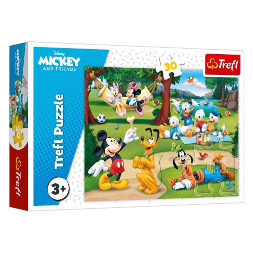 Puzzle -Mickey és barátai az erdőben (30 darab)