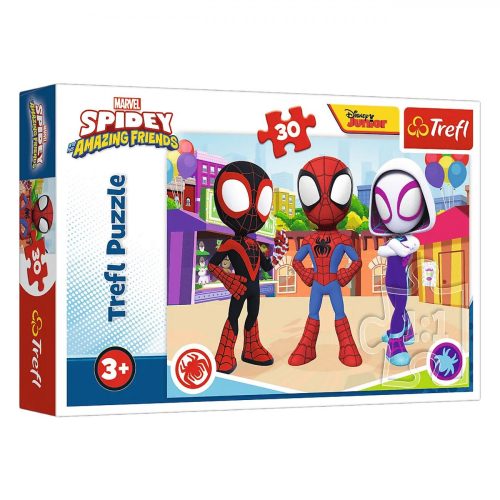  Puzzle-Spider Man és barátai(30 darab)