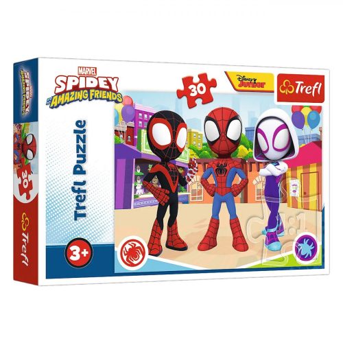 Spidey és csodálatos barátai puzzle (30 db-os) - Trefl