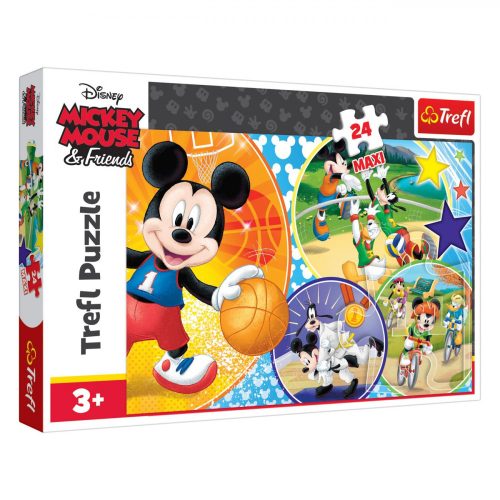 Puzzle-Mickey & Sports (24 darab)