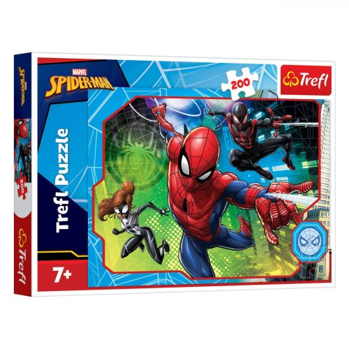 Pókember és Hősök Puzzle (200 darabos) - Trefl