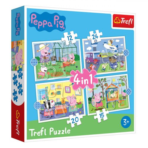 Puzzle-Peppa és barátai 4 az 1-ben