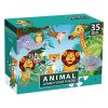 Dzsungel állatok puzzle (35 darabos Jumbo készlet)