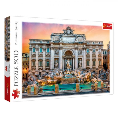 Puzzle-Fontana Di Trevi(500 darab)