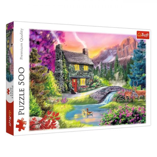 Idilli tájkép puzzle (500 db-os) - Trefl
