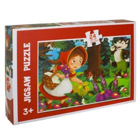 Piroska és a farkas puzzle (24 darabos)