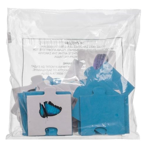 Oktató Puzzle - „Színek párosítása angolul” (48 db-os készlet)