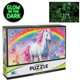 Fluoreszkáló Unikornis Puzzle (500 darabos)