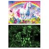 Fluoreszkáló Unikornis Puzzle (500 darabos)