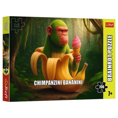 Trefl Brainrots Chimpanzini Bananini Puzzle (200 db-os)