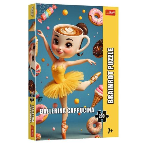 Trefl Brainrots Ballerina Cappuccina puzzle (200 db-os)