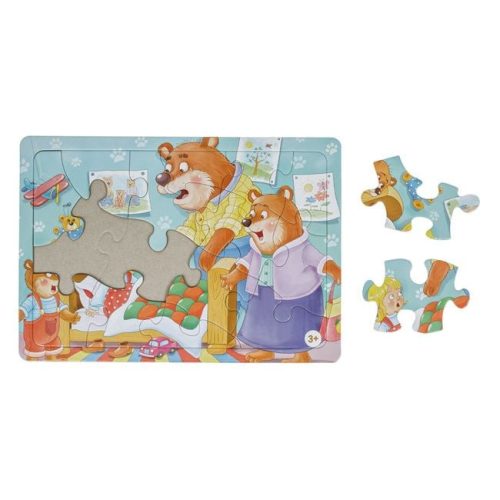 Aranyfürtöcske és a három medve puzzle (15 darabos)