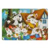 A farkas és a 7 kecskegida puzzle (15 darabos)